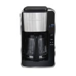 Hamilton Beach 12-Cup Black FrontFill Deluxe Programmable Coffee Maker