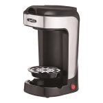 Bella Stainless Steel Single Scoop Coffee Maker - Black
