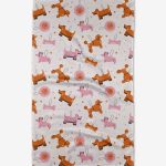 Geometry - Dog Ornaments Tea Towel (default)