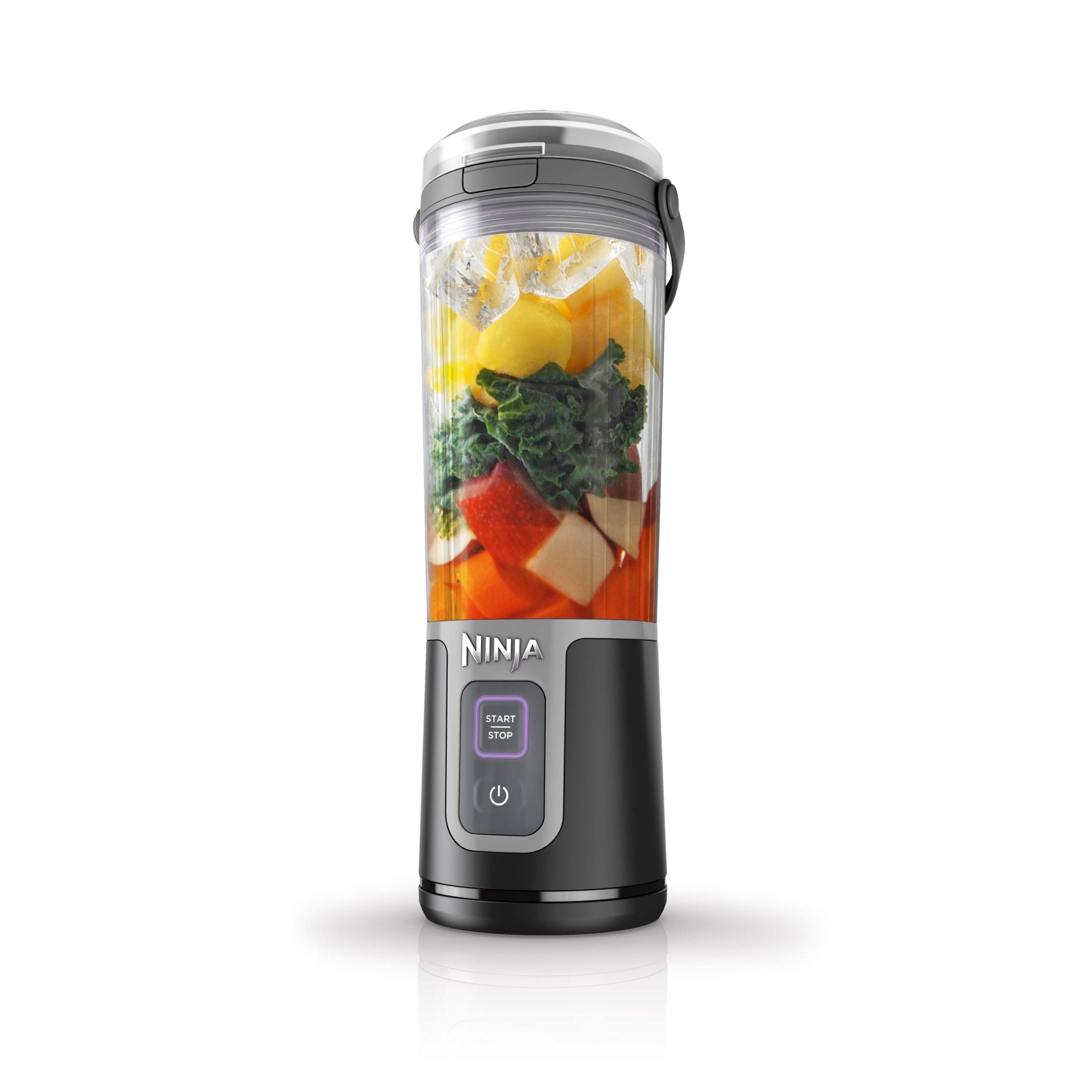 759e34006db07563c34f39b4188e1274ec6899d348da3c184ef3d8ee0925218c.jpg Ninja Blast 16 oz. Personal Portable Blender with Leak Proof Lid and Easy Sip Spout, Perfect for Smoothies, Black, Bc100bk - Image 1