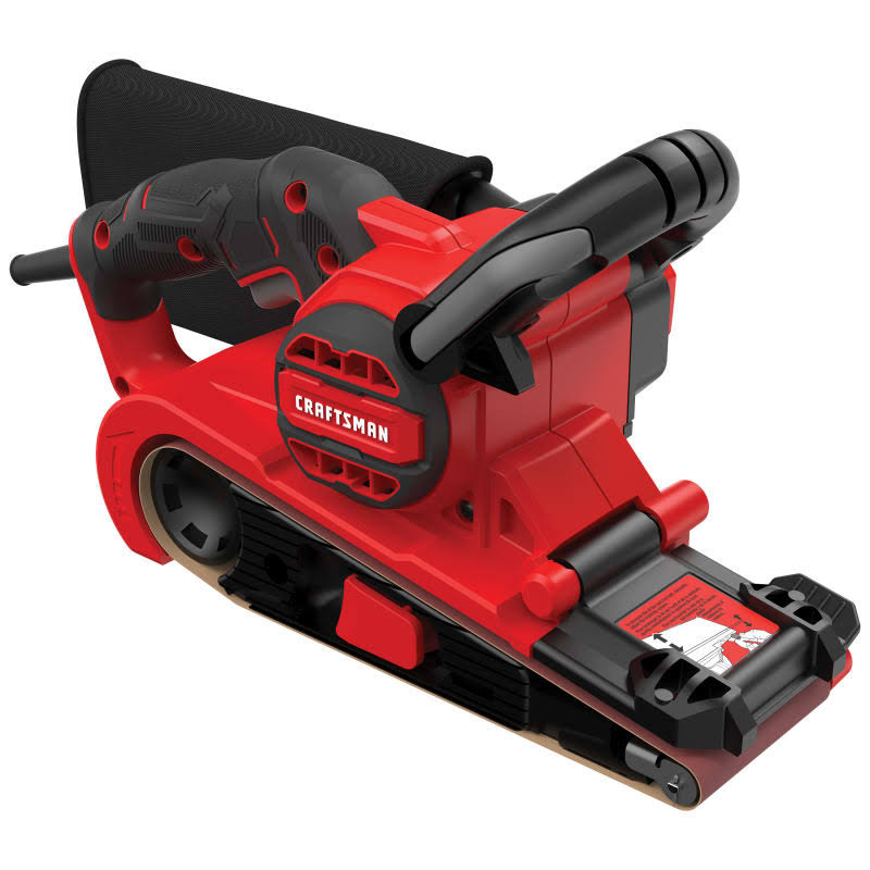 75a3282a704d2f879fc3ee1a1e557ce76b9a0e457fd3eefbeb8691771d8a1059.jpg Craftsman Belt Sander, 7.0 Amp, 3 Inches X 21 Inches - Image 1