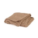 Bearaby Tree Napper Knit Weighted Blanket - Almond - Size 20 lbs