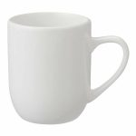 Mainstays Glazed Stoneware Mug - White - 12 oz