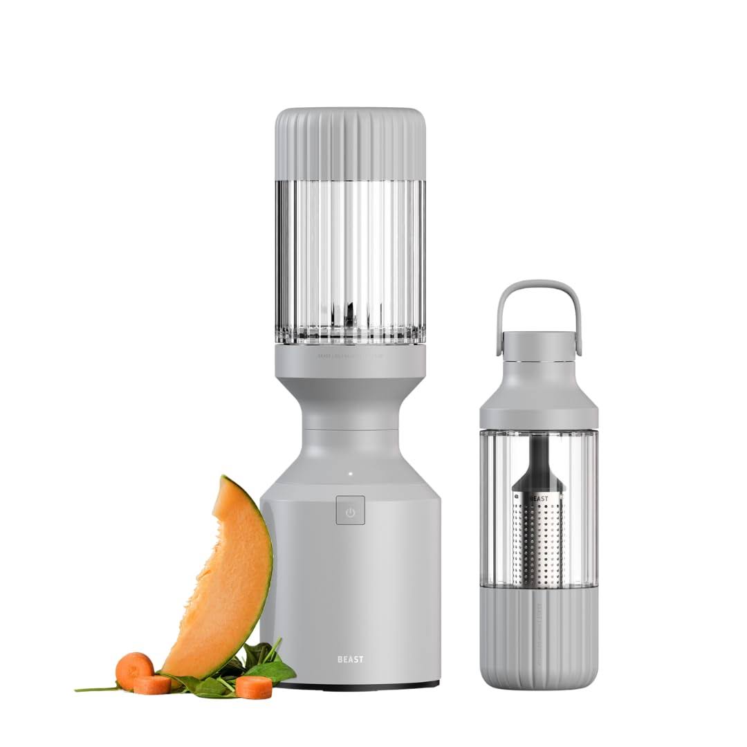 764419f810336adf15ce92819e4192f6a126cc3b3cc4fa08a62287cb89e4782f.jpg Beast Blender + Hydration System - Pebble Grey - Image 1