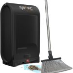 2025 EyeVac Pro Touchless Vacuum Automatic Dustpan – Ultra Fast & Powerful – Great for Sweeping Salon Pet Hair Food Dirt Kitchen  Corded Canister Vacuum  Bagless  Automatic Sensors  1400 Watt (Black)