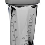 Helimix 2.0 Vortex Blender Shaker Bottle 28oz | No Blending Ball or Whisk | USA Made | Portable Pre Workout Whey Protein Drink Shaker Cup | Mixes