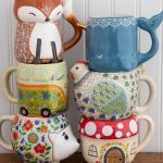 Natural Life : Folk Art Hedgehog Mug