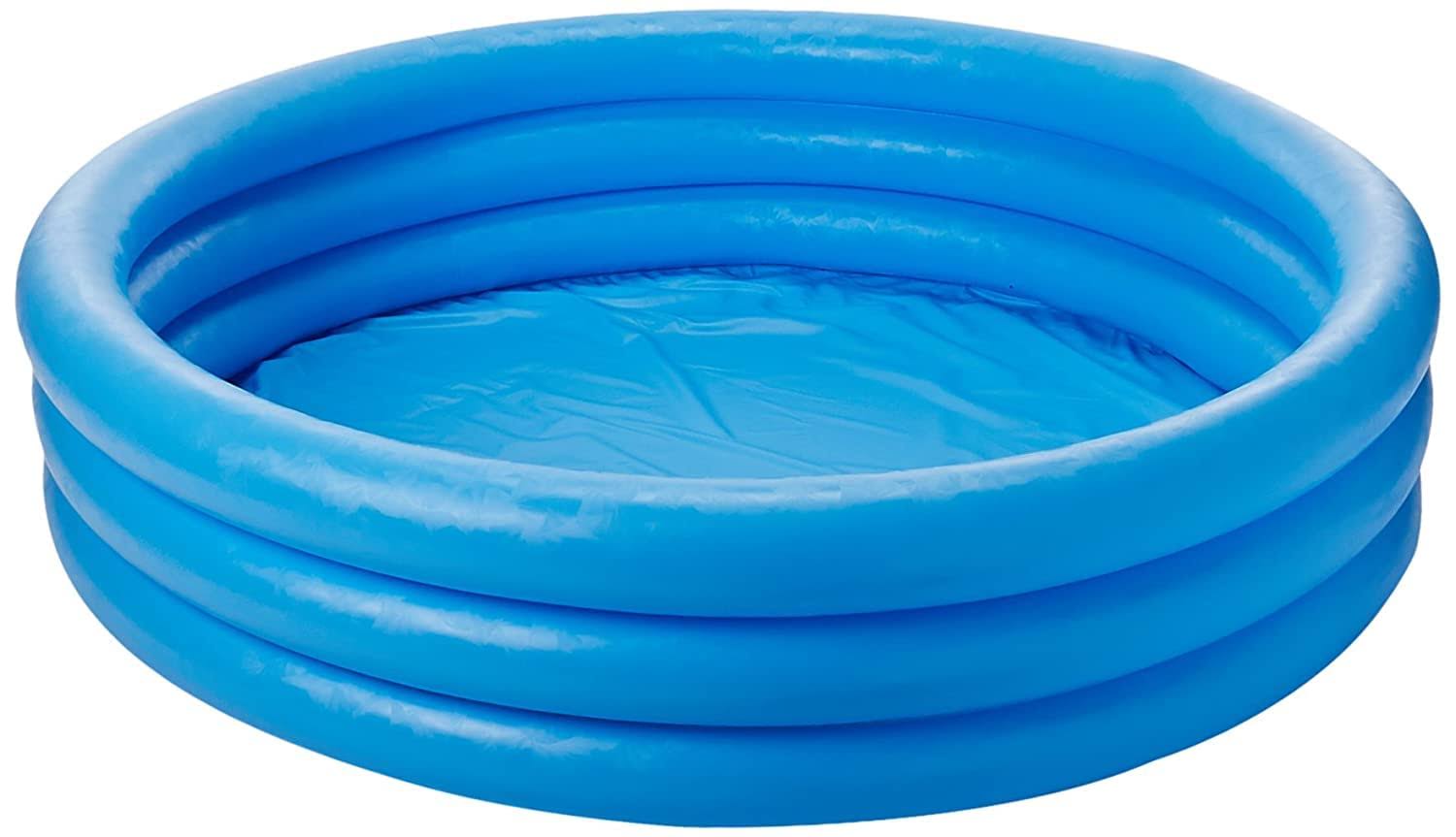 76adee089cd5a84000eeff20f631acf1ae202b11262d4fad39a21bf42f2957b4.jpg Inflatable Crystal Blue Swimming Pool (45in x 10in) - Image 1