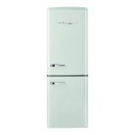 Unique Appliances Classic Retro 21.6 in. 7 Cu. ft. Retro Bottom Freezer Refrigerator in Summer Mint Green, Energy Star
