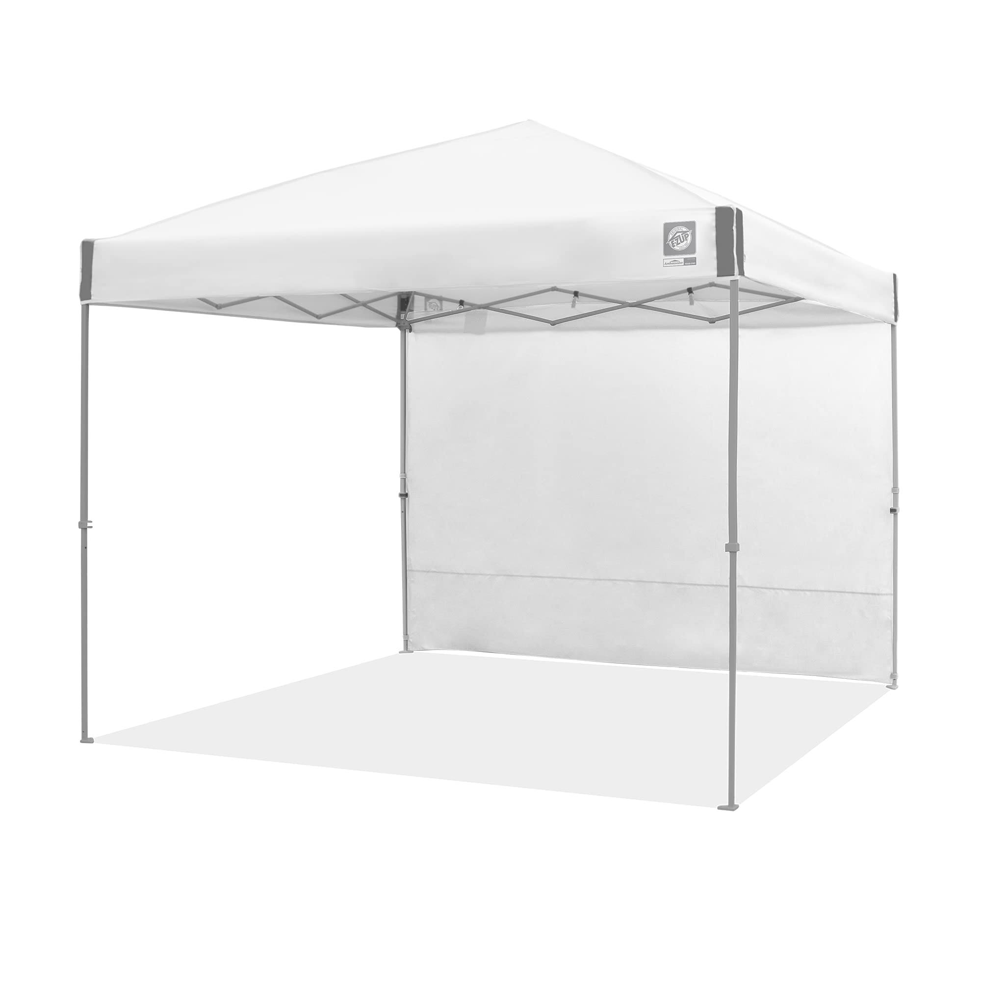 E-Z Up 10' Value Sidewall for Ambassador or Envoy Canopies, White