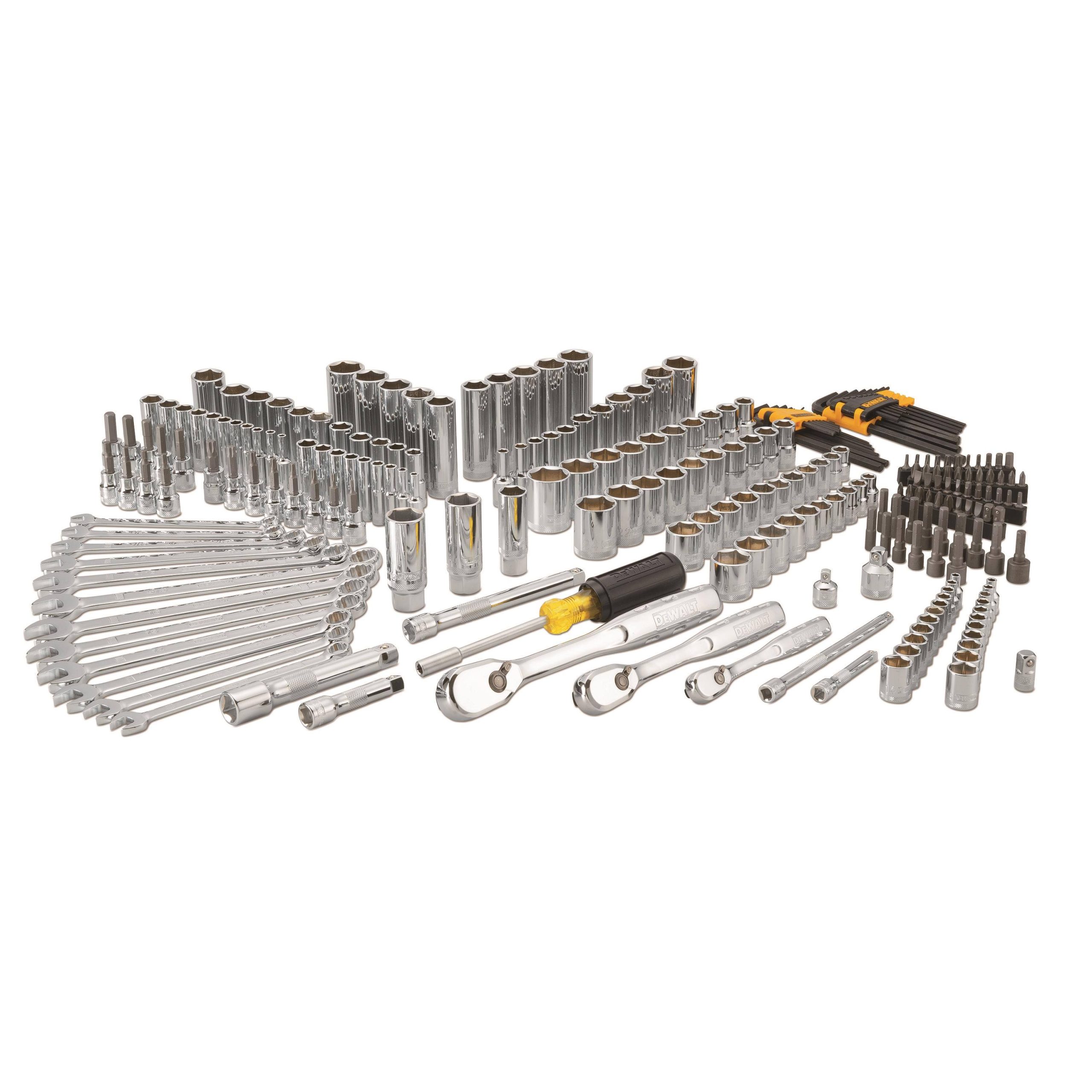 77042bfe8f43d948ac4d5516ad9545a0688c0a624c1363b7c8da031ff280eec9.jpg DeWalt DWMT81535 247 Piece Mechanics Tool Set - Image 1