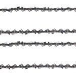 Morocca 2pc 8 in Replacement Pole Saw Chain Fits Ryobi RY43160 P4361 Pole Saw