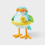 Featherly Friend Fabric Bird Decor Summer Swimmer - Sun Squad