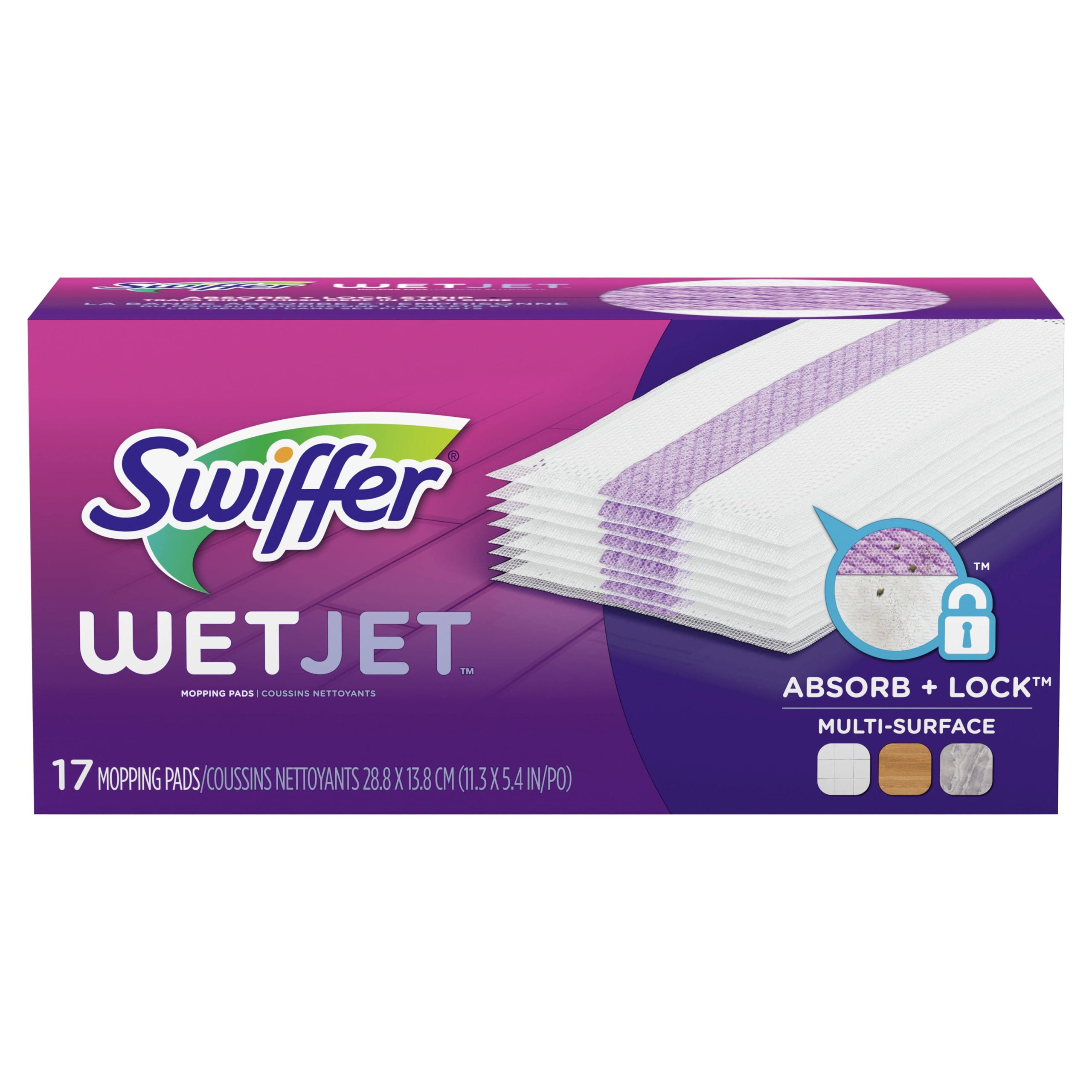 77554286b0055e3048e2a11e964ef20726ce3f1f6e0b82dce50c3b0050779cfd.jpg Swiffer WetJet Mopping Pads - 17 count - Image 1