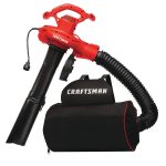 Craftsman Leaf Blower / Leaf Vacuum & Mulcher, 12-Amp, Corded (CMEBL7000)
