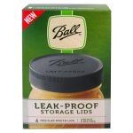 Ball Regular Mouth Leak-Proof Storage Lids, 6-pk
