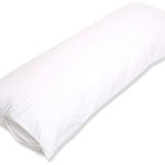 Basics 100% Cotton Hypoallergenic Pillow Protector Case - Body, White