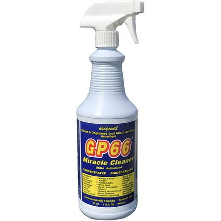 77d3649de75a8ac8fca05482dd5aefed50ee67b02770b9273e878884ab4b18a5.jpg Gp66 Green Miracle Cleaner Super Size! Concentrate from Gp66 (32 oz.) All Purpose Cleaner Deep Cleaning Spray for The Toughest Dirt, Grease, and Grime - Image 1