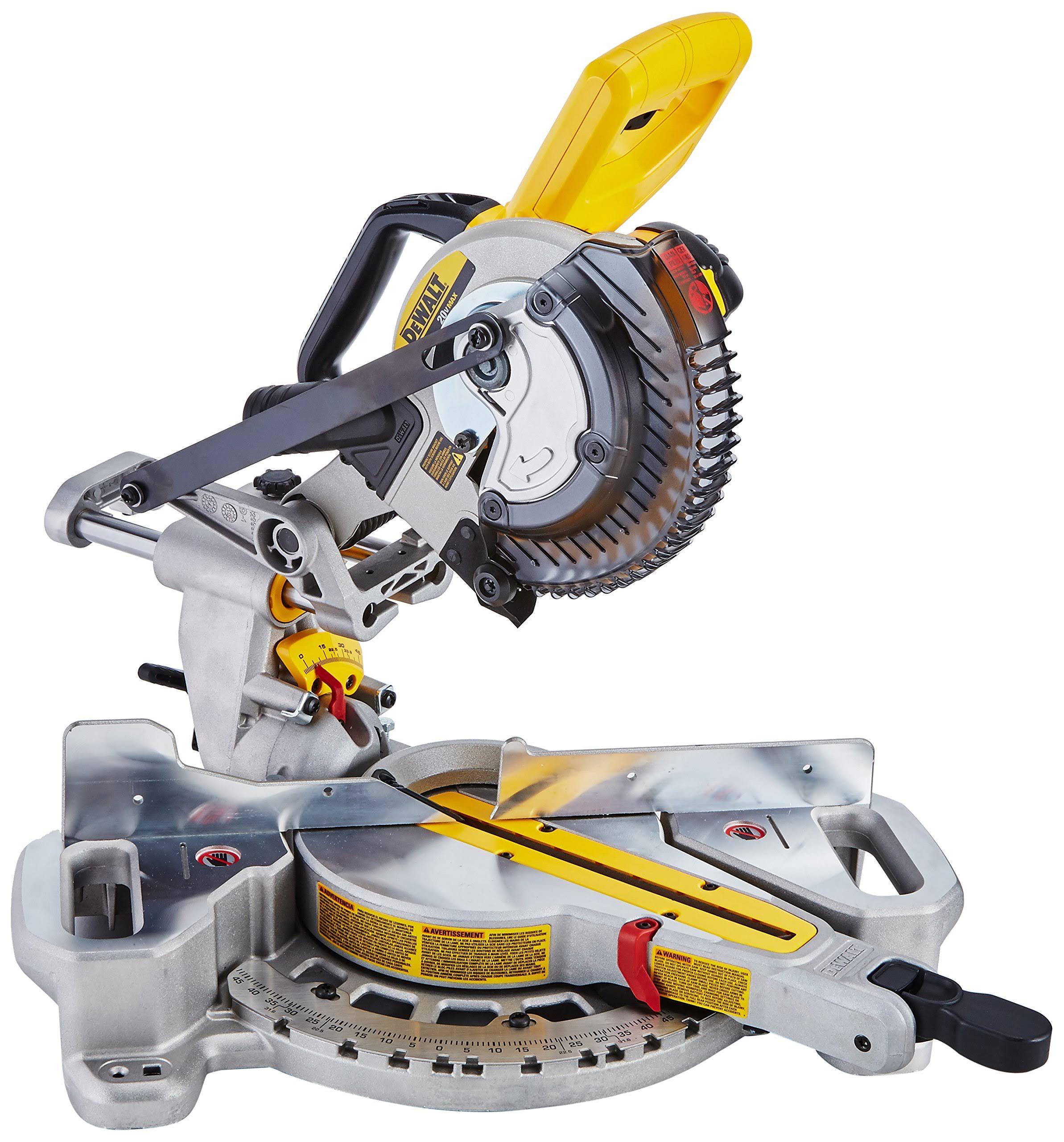 7813bd1b485bc61f8823743e71eaf09b9638f7c45b57c038f11df69574900df5.jpg DeWalt DCS361M1 20V Max 7-1/4 in. Sliding Miter Saw(7-1/4 in) - Image 1