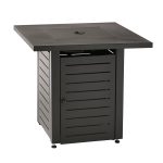 Mainstays 28" Square 50000 BTU Propane Fire Pit Table
