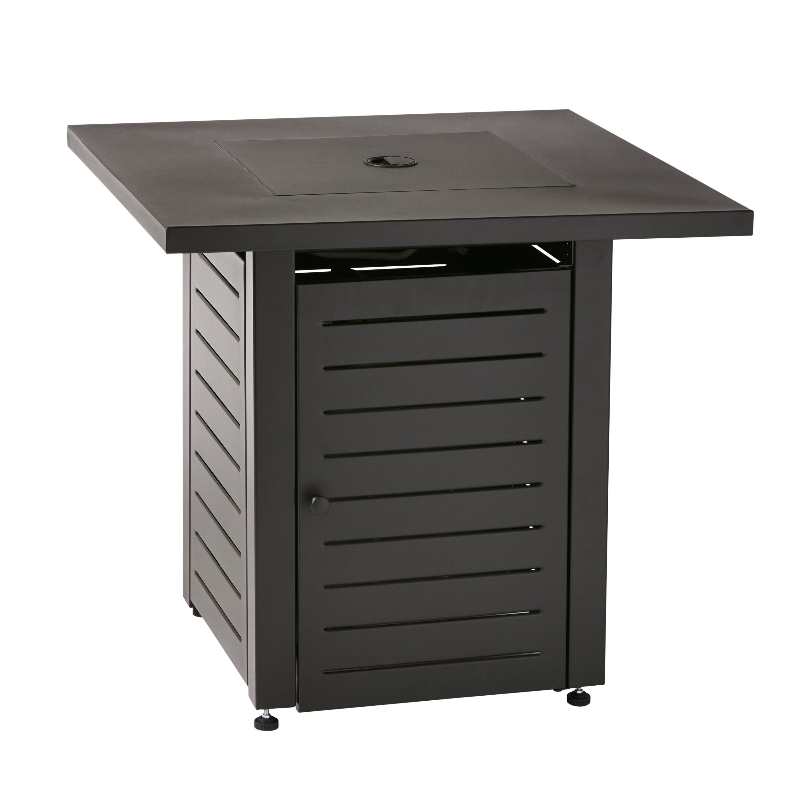 7887e307f55c45fed2ef05bb896d23e6deaafd078729531f728c8e985d5de4b5.jpg Mainstays 28" Square 50000 BTU Propane Fire Pit Table - Image 1