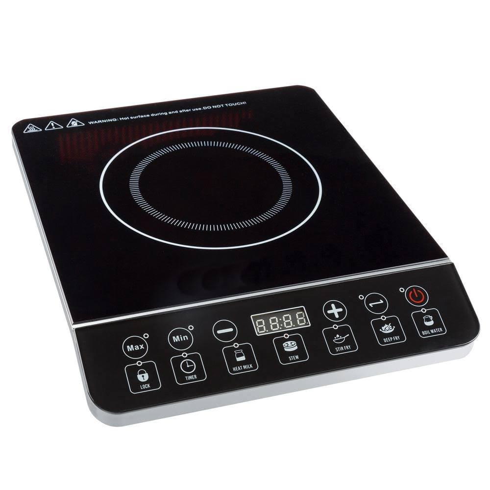 78b764b51a42f7d488b87845c4b898c6feb91774a1a5951c8131bf58934ff346.jpg Portable Induction Cooktop 1800-Watt Single Burner Electric Hot Plate - Image 1