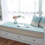 JeogYong Bay Window Cushion Seat Indoor, Farmhouse Window Seat Cushions Indoor for Bedroom, Non Slip Pads/Bay Window Sill Bench Cushions, 27.55 x