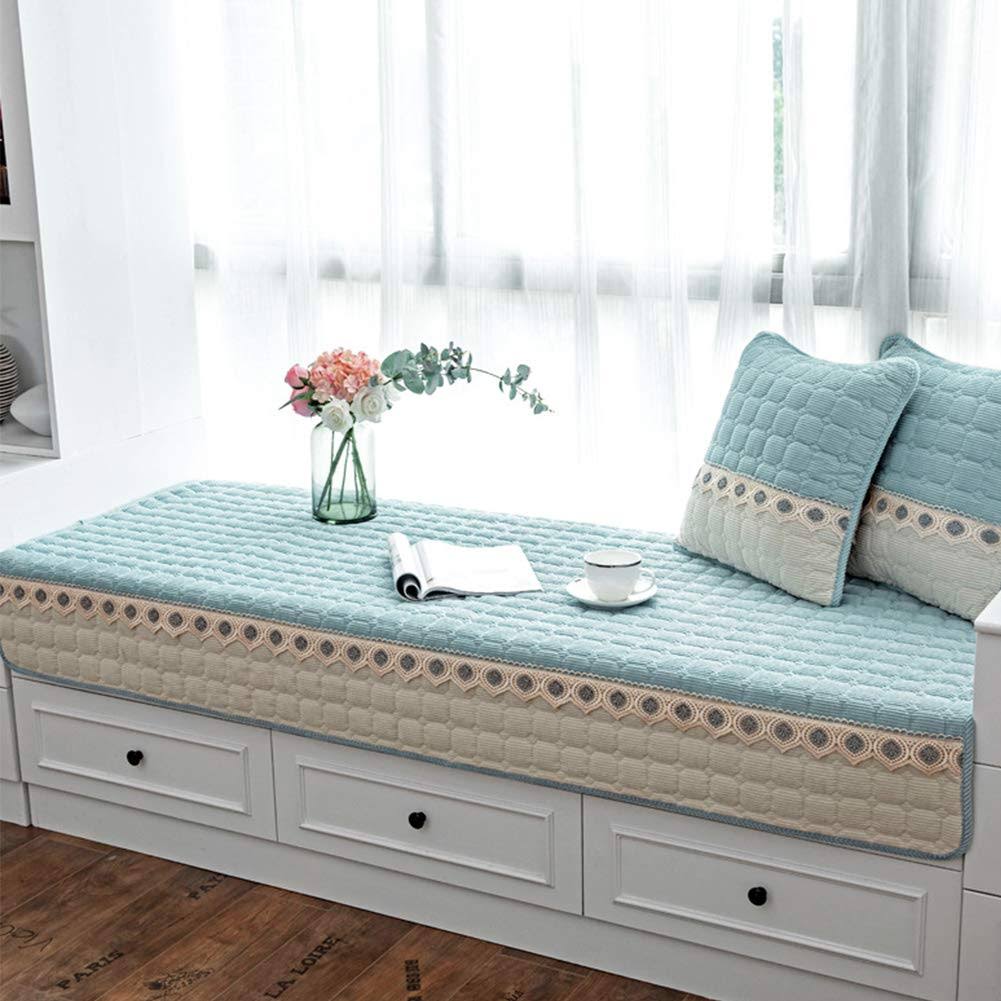 78bb8d2cdce29af3551456fa27083d30f694633e23ad2995352ef19c66a0d045.jpg JeogYong Bay Window Cushion Seat Indoor, Farmhouse Window Seat Cushions Indoor for Bedroom, Non Slip Pads/Bay Window Sill Bench Cushions, 27.55 x - Image 1