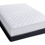 Lunsing Full Size Mattress Protector, Waterproof Breathable Noiseless Mattress Pad with Deep Pocket for 6-16 inch Mattresses, White
