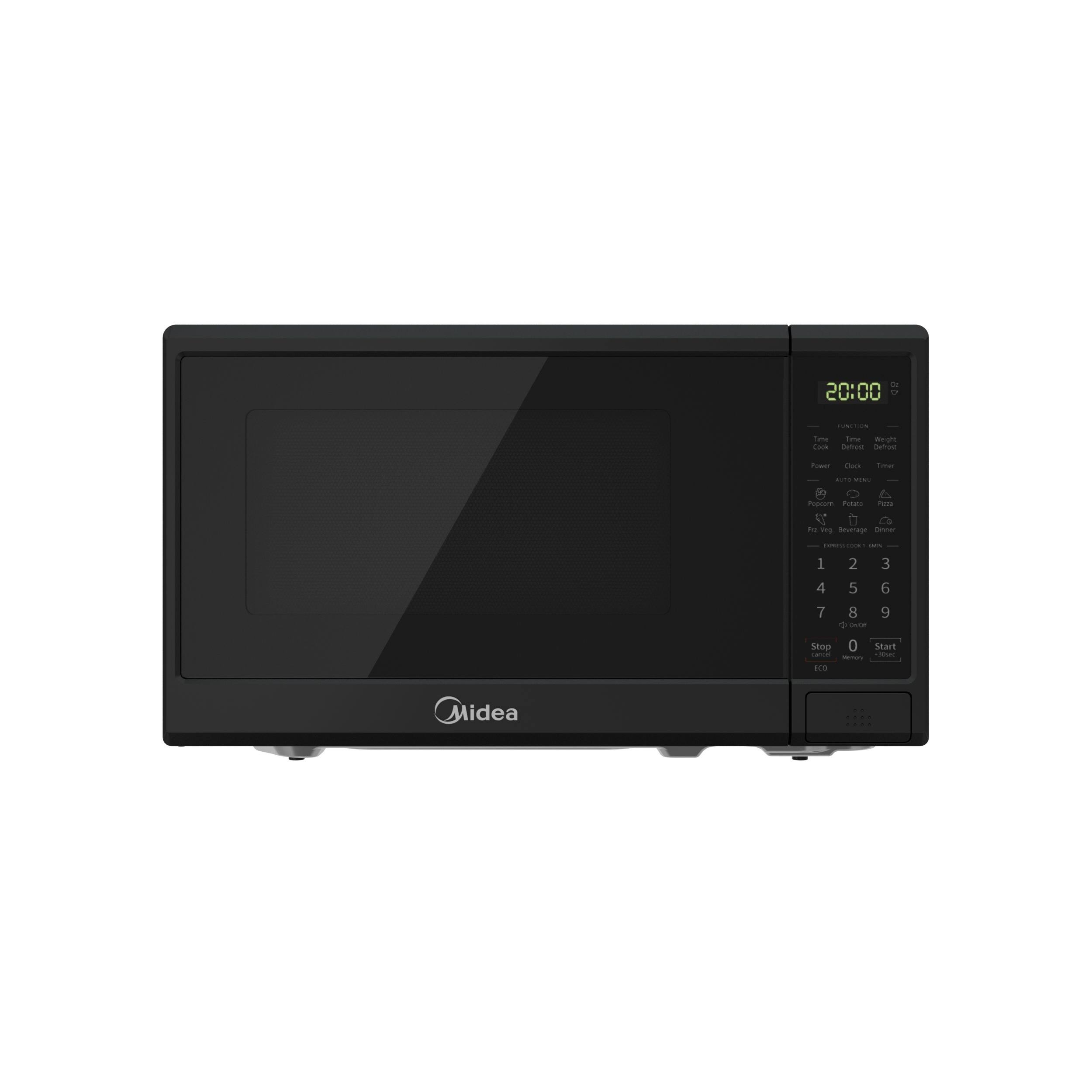 793e7e361774783b91e134d6aa79f65fc0f58dd278413c2aedee30d46df2cb81.jpg Midea Countertop Microwave Oven - Black -0.7 CuFt - Each - Image 1