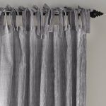 East Clevedon Velvet Solid Color Semi-Sheer Tab Top Single Curtain Panel House of Hampton Curtain Color: Gray, Size per Panel: 52" x 84"