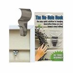 1st Choice No-Hole Hooks Vinyl Siding Hangers - Low Profile- 4pk
