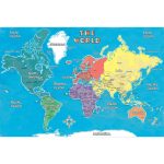 Replogle Young Explorer World Map, 42" x 30"