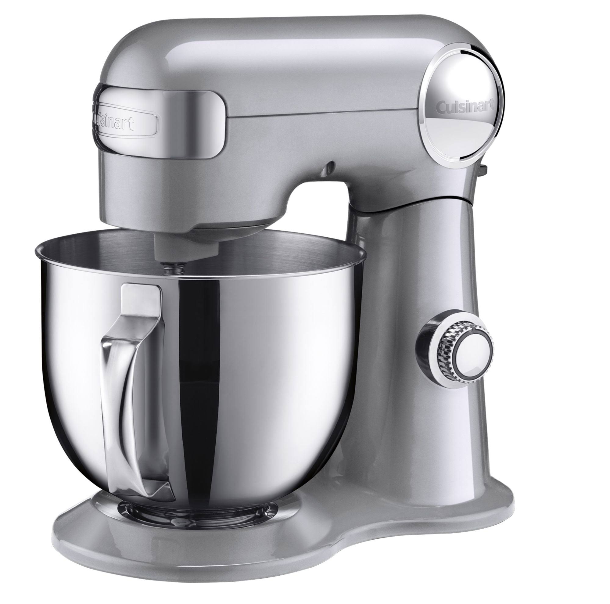 7970ae10b0253f25af01fe12fcdf409f352b11d833a2648dfcff3e82d0be9919.jpg Cuisinart Precision Master 5.5-Qt. Stand Mixer - Silver - Image 1