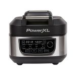 Grill Air Fryer Combo Plus. Indoor Grill / Air Fryer. Stainless Steel