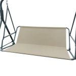 NXIEBFEK Porch Patio Swing Seat Cover, Bench Swing Replacement Cushions, 600D Thicken Oxford Waterproof Fabric Swings Cushion for Outdoor Garden