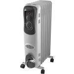 Mainstays Oil Filled Electric Radiant Space Heater White