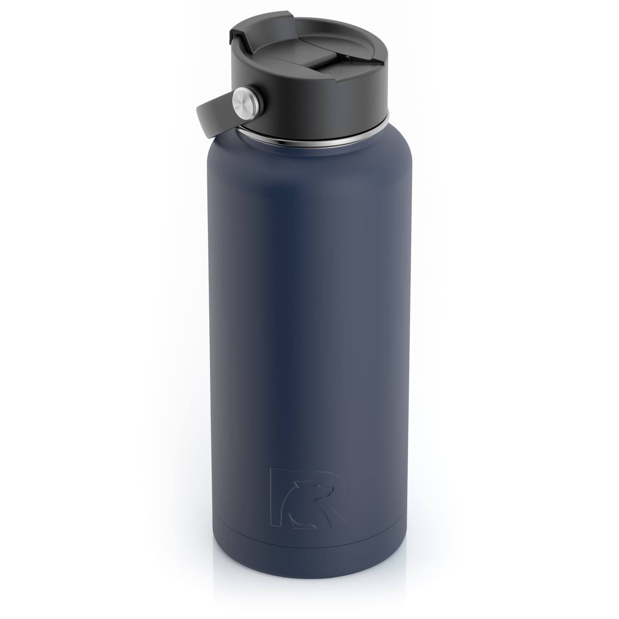 79fc6379b543e3328bde9865bb29ca46738693a531b9d45a622ffae4724e4e2f.jpg RTIC 32oz Bottle, Navy, Matte, Stainless Steel & Vacuum Insulated - Image 1