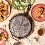 Dolly Parton | Clear Blue Morning Skillet | Size: 13.25 Inches | Lodge Cast Iron