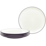 Noritake Colorwave Coupe Dinner Plates, Set of 4 - Plum