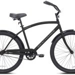 Bicycles 26-inch Men's Seachange Beach Cruiser Bike. Black