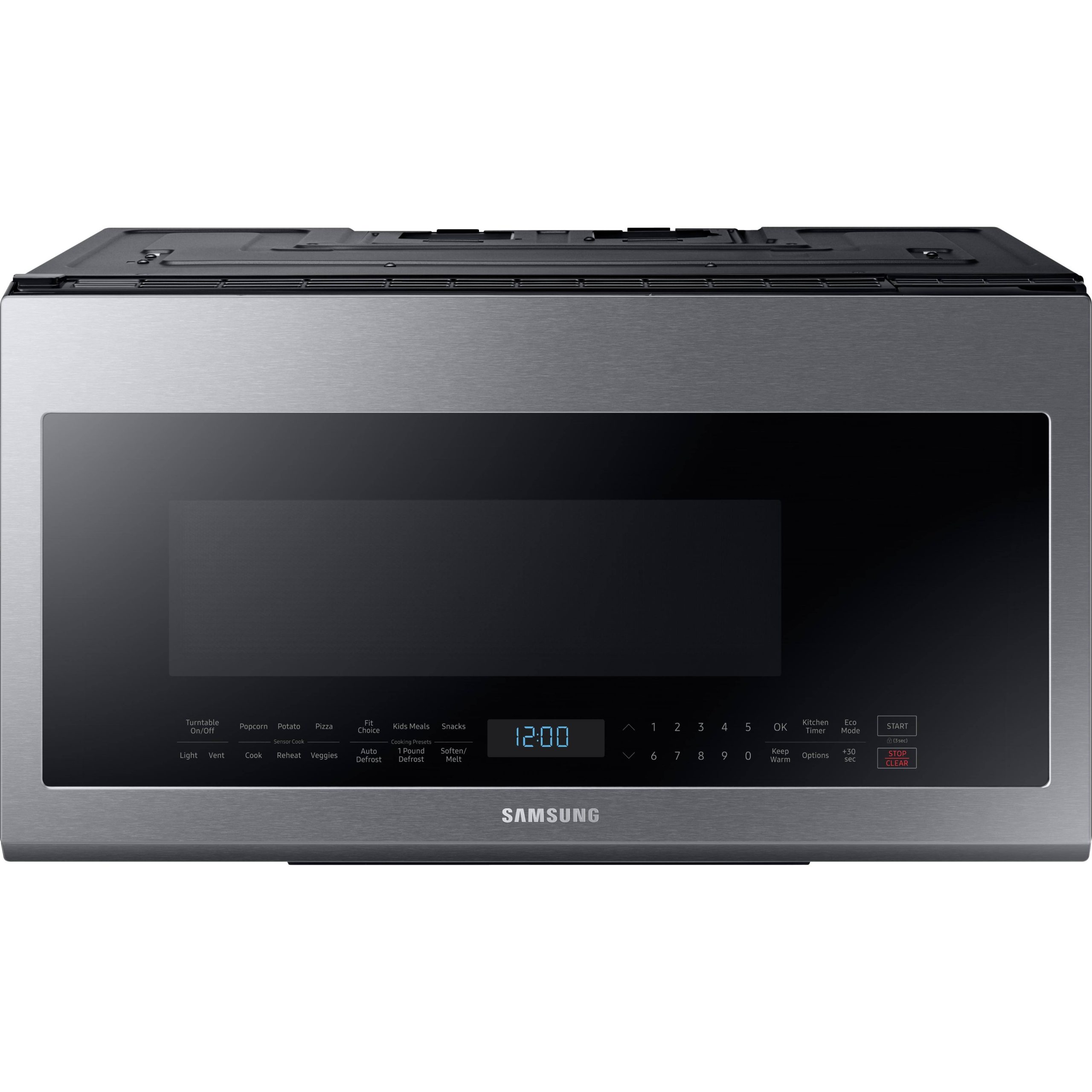 7a3ce4669c4cb1bb23274a03b9772995619032dd48b4dd64b57772f346b9c087.jpg Samsung - 2.1 Cu. ft. Over The Range Microwave - Stainless Steel - Image 1