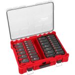 Milwaukee 49-66-6806 Shockwave Impact Duty Socket 1/2" Drive 31-Piece PACKOUT Set