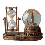 LED Music Crystal Snow Globe Home Decoration for Living Room Bedroom Book Shelf TV Cabinet Desktop Decor Statue Figurine Table Centerpieces
