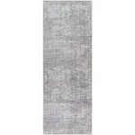 Better Homes & Gardens Persian Blooms Runner Washable Non-Skid Area Rug - Brown - 2.41 x 7 ft