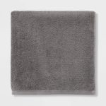 Oversized Everyday Bath Towel Dark Gray - Room Essentials