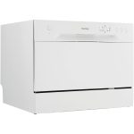 Danby 6 Place Setting Countertop Dishwasher White DDW621WDB