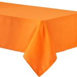 60" x 84" Metallic Tablecloth - Rose Gold