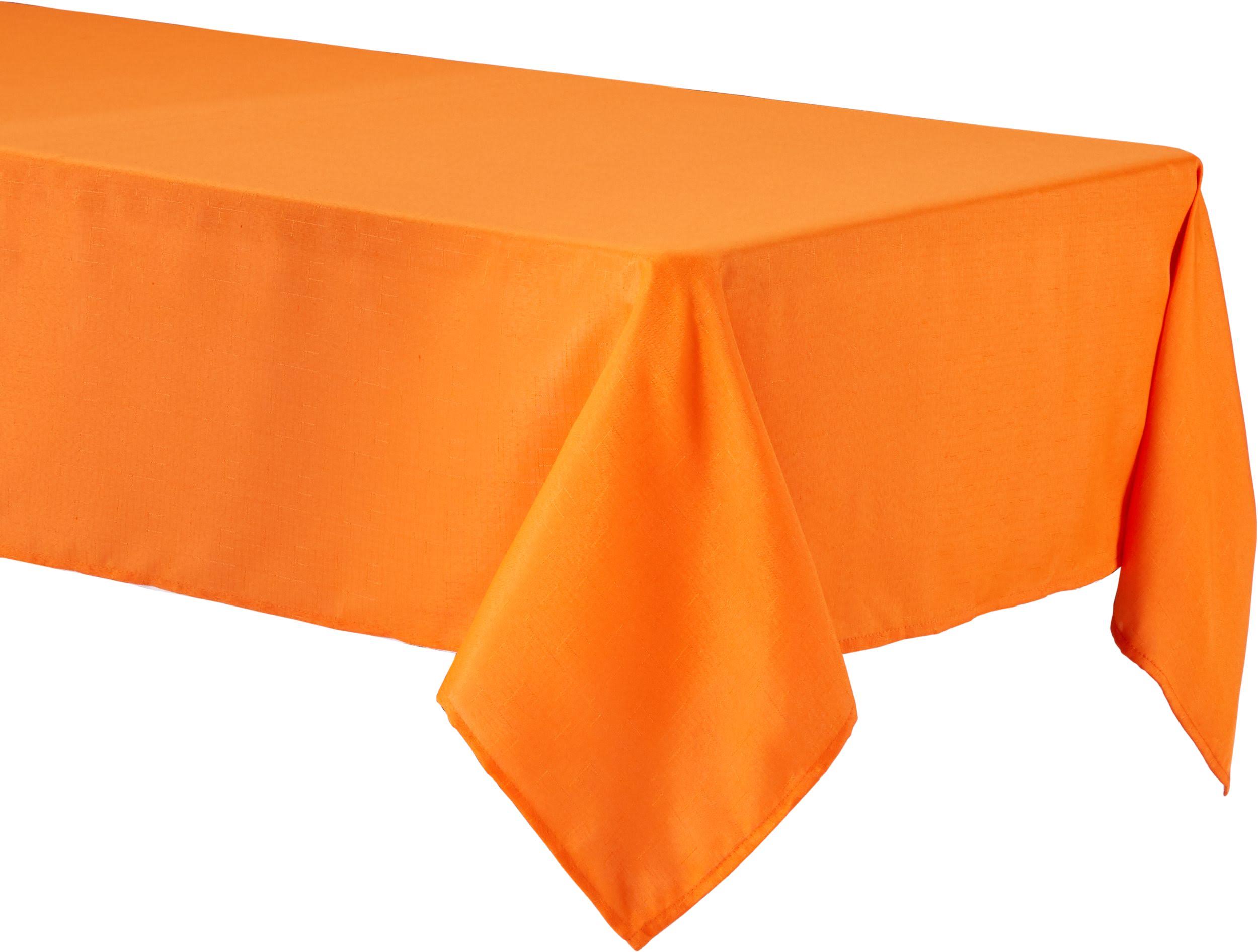 7b53fda0f31b8b4696bb0fa4aa22184c741c0db7b6cf339b91ef1d533c2d7cf2.jpg 60" x 84" Metallic Tablecloth - Rose Gold - Image 1