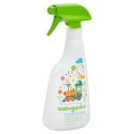 BabyGanics The Cleaner Upper Toy & Highchair Cleaner, Fragrance Free - 17 oz bottle